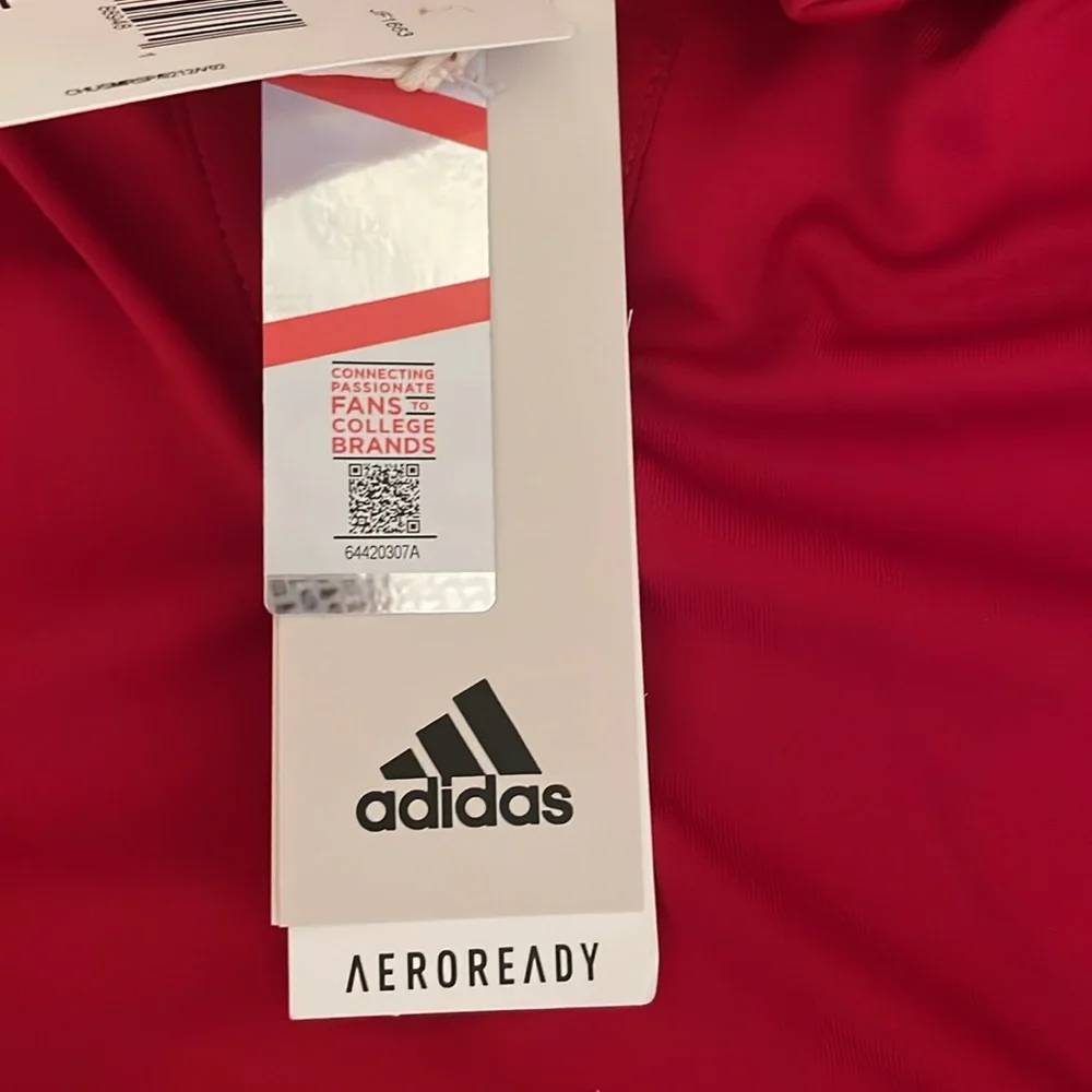 Rutgers Scarlet Knights adidas 2024 Coaches AEROREADY Polo - Scarlet - Picture 2 of 4